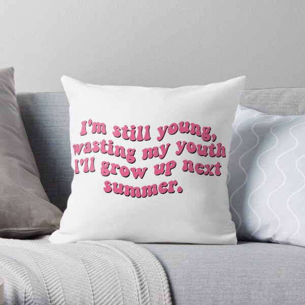 Drunk Face Throw Pillow