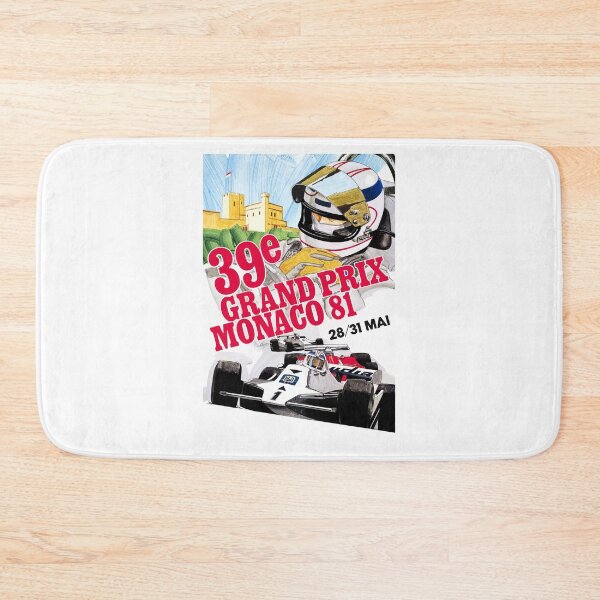 Item preview, 1981 Monaco Grand Prix Race Advertising Poster designed and sold by retrographics.