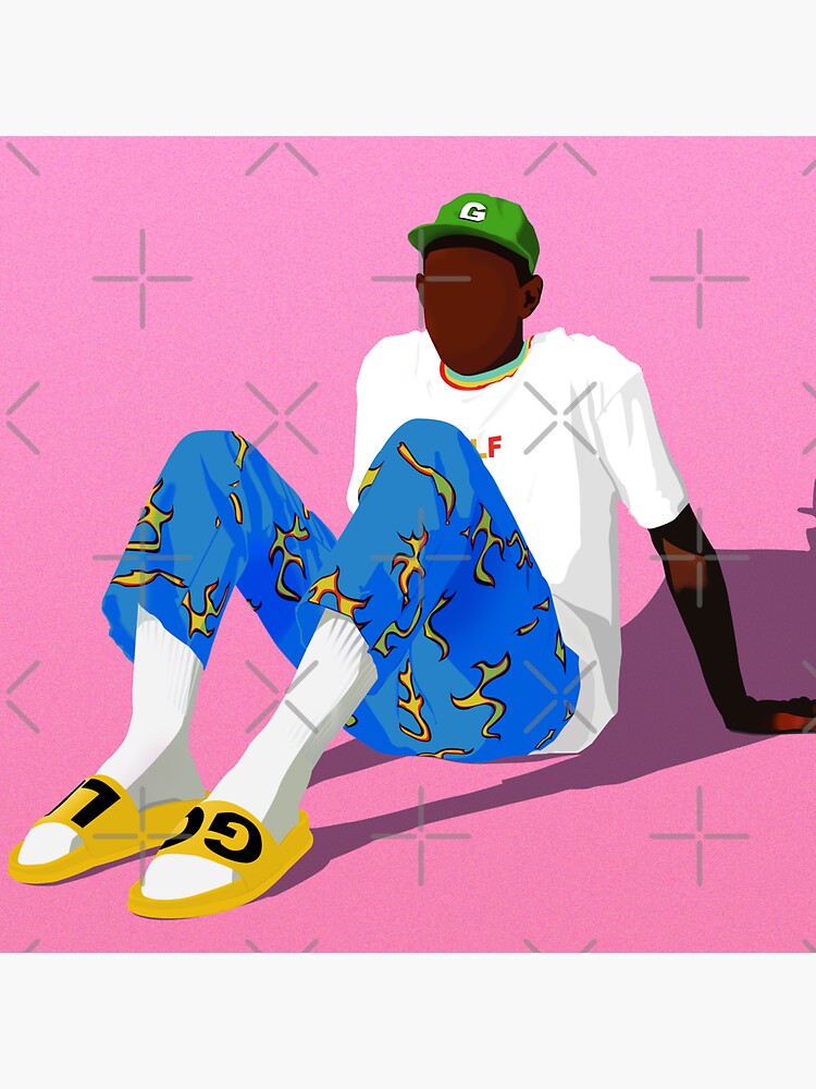 "Tyler the Creator sticker" Sticker for Sale by MACGRPHCS Redbubble