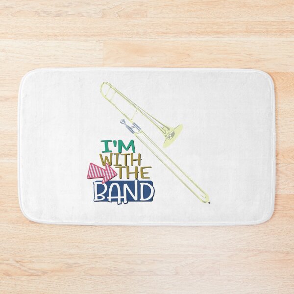 Item preview, I'm With The Band - Trombone designed and sold by BandMomDesigns.