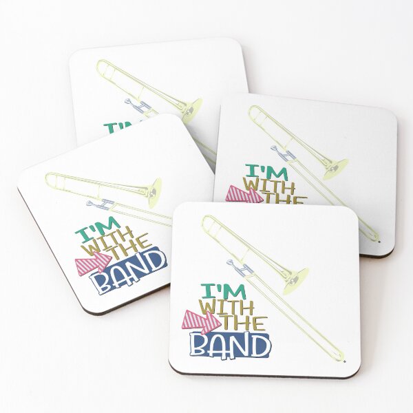 Item preview, I'm With The Band - Trombone designed and sold by BandMomDesigns.