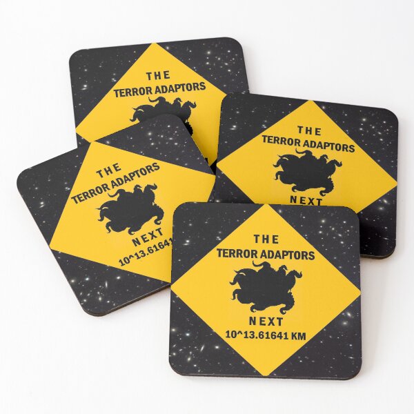 Item preview, Warning - Horror Crossing (stars / black) designed and sold by terroradaptors.