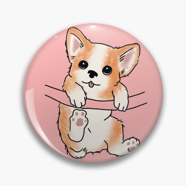Item preview, Don't mind me, I'm just hanging | corgi | dog lover | pet owner designed and sold by CorgeousRus.