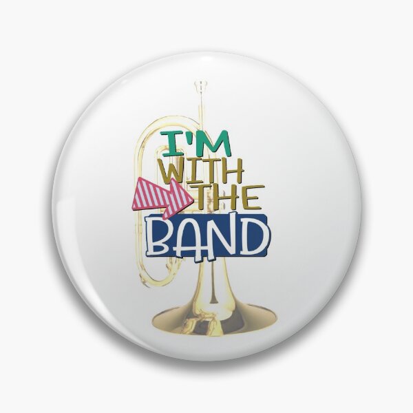 Item preview, I'm With The Band - Mellophone designed and sold by BandMomDesigns.