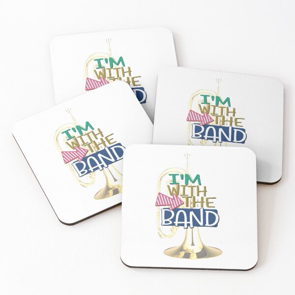 Item preview, I'm With The Band - Mellophone designed and sold by BandMomDesigns.