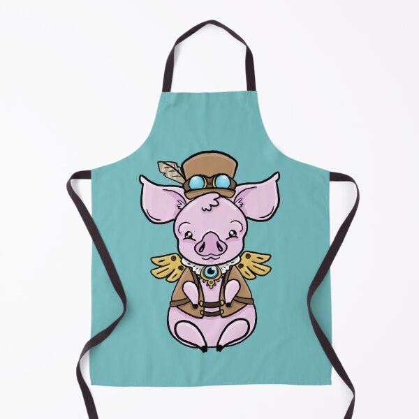 Item preview, Steampunk Humphrey the aviator pig designed and sold by Breezeworks.