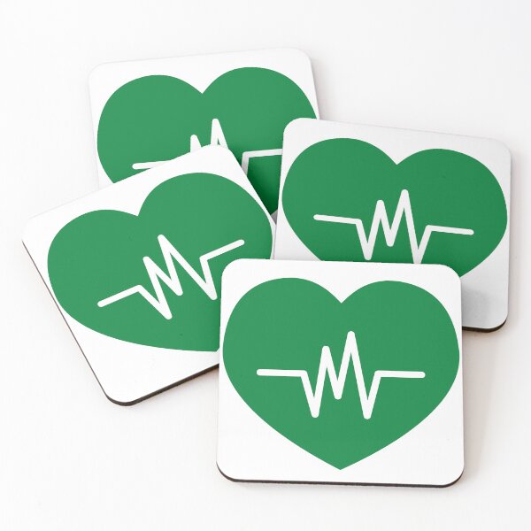 Item preview, Green Heartbeat designed and sold by Mywaymylife.