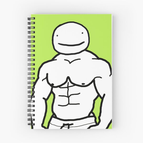 Item preview, Minecraft Dream Gym Gains Muscle motivation designed and sold by Dream Fan Merch :).