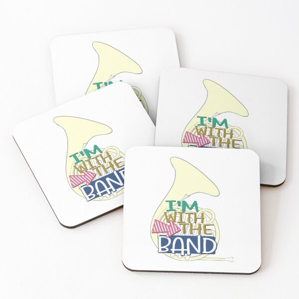 Item preview, I'm With The Band - French Horn designed and sold by BandMomDesigns.
