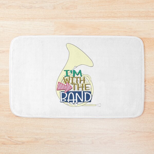 Item preview, I'm With The Band - French Horn designed and sold by BandMomDesigns.