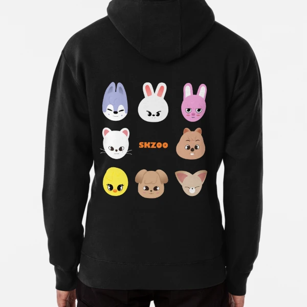 SKZOO Stray Kids Pullover Hoodie for Sale by Jessica Soriano