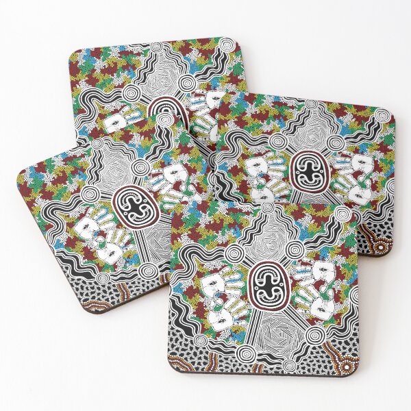 Item preview, Authentic Aboriginal Art - Coming Together  designed and sold by HogarthArts.