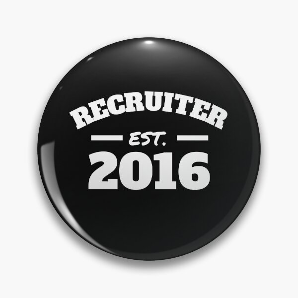 Item preview, Recruiter Est. 2016 designed and sold by Click-Like.