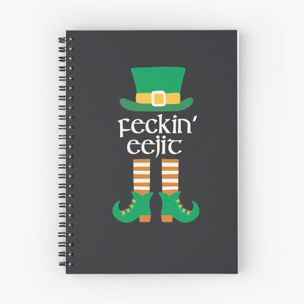 Item preview, Feckin Eejit St. Patrick's Day Saint Paddy Funny Irish Slang Ireland designed and sold by gkao.