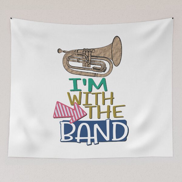 Item preview, I'm With The Band - Baritone designed and sold by BandMomDesigns.