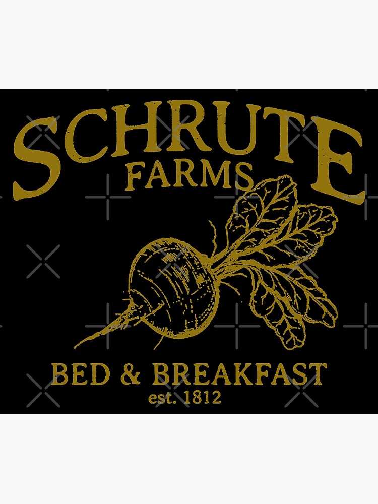 Disover The Office Schrute Farms Premium Matte Vertical Poster