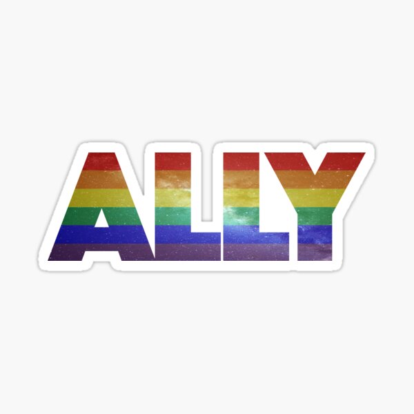 Ally Galaxy Sticker