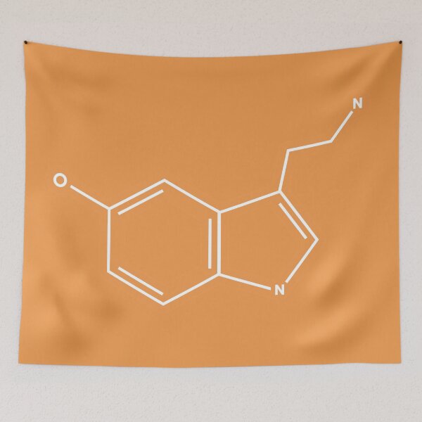 Item preview, Serotonin Molecule designed and sold by Anna3321Designs.