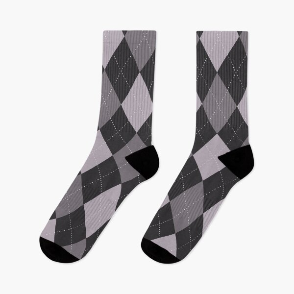 Aperçu de l'œuvre Papier numérique Argyle Socks créée et vendue par NOorYES.