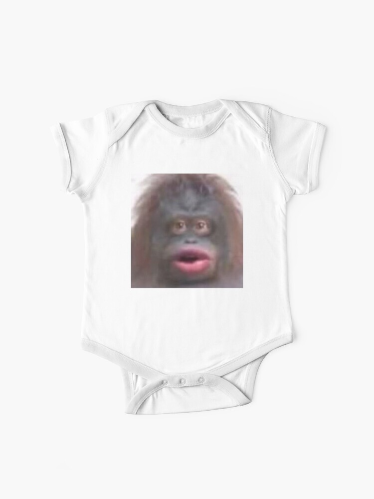 uh oh stinky poopy monkey face Baby One-Piece for Sale by LAST WEEK'S  STOLEN AESTHETICS