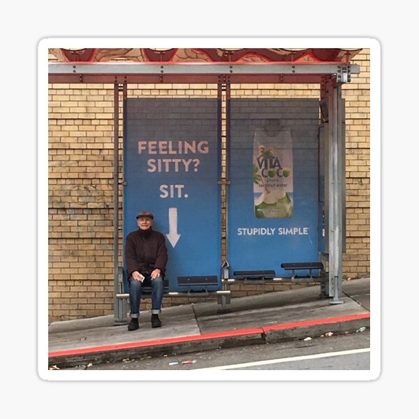 Item preview, Feeling Sitty? Sit! designed and sold by Willis Turner.