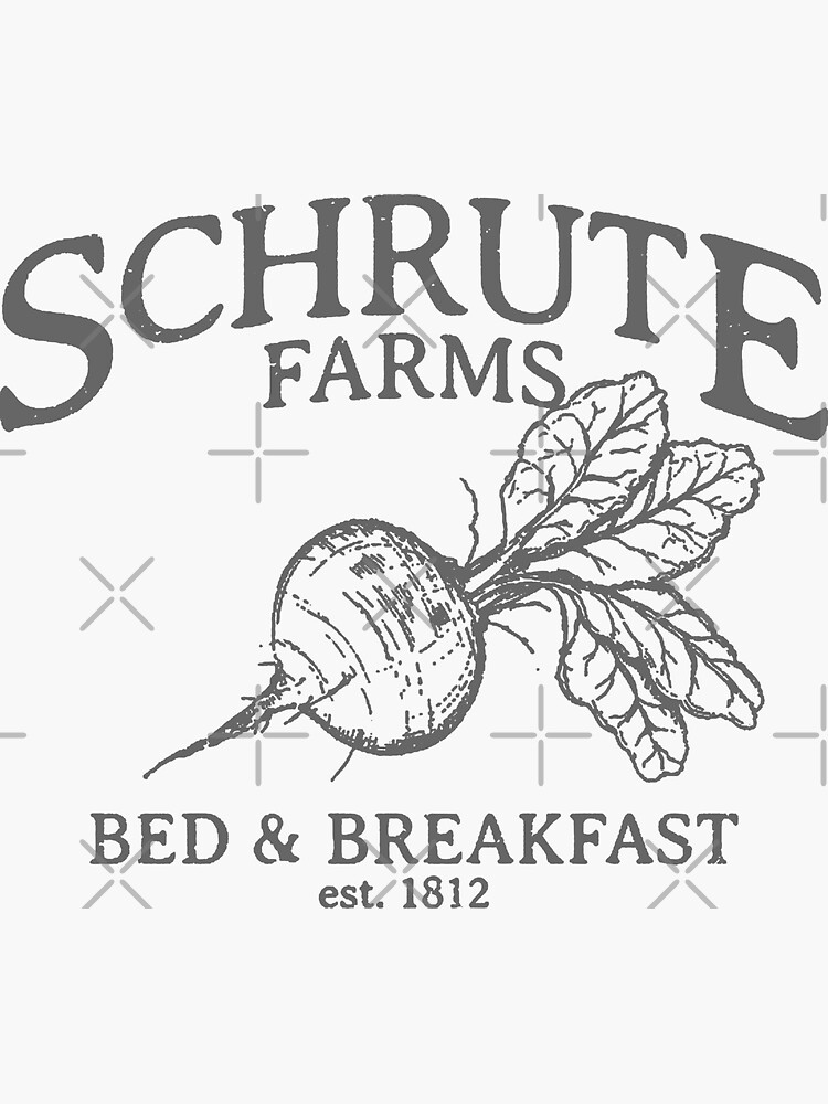 Official The Office Merchandise – Schrute Farms Stickers