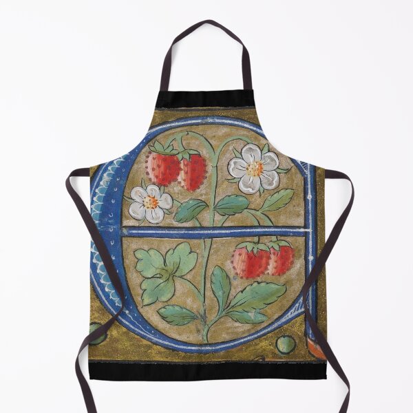 Item preview, Letter A Initial manuscript art — medieval art - Illuminated manuscripts art designed and sold by Qrhoo.