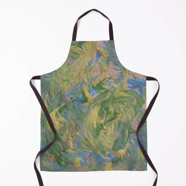Item preview, Green and Yellow Feathers Abstract designed and sold by mary81.