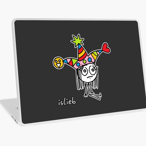 Lustiger Hut Laptop Folie