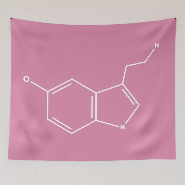 Item preview, Serotonin Molecule designed and sold by Anna3321Designs.