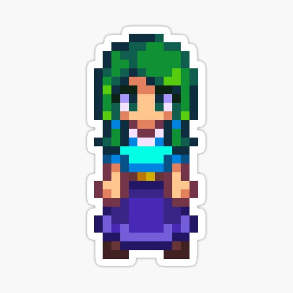 Stardew Valley Caroline Stickers.