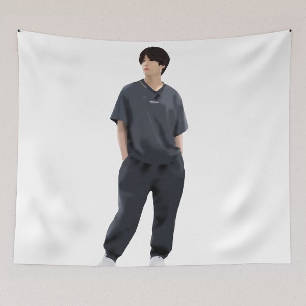 Item preview, Jungkook Run Outfit Portrait designed and sold by Drakon.