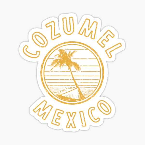 Item preview, Cozumel Mexico Retro  designed and sold by IronEcho.