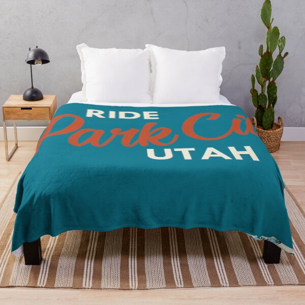 Item preview, Park City Utah Vintage Snowboarding Poster designed and sold by ROEDERcraft.