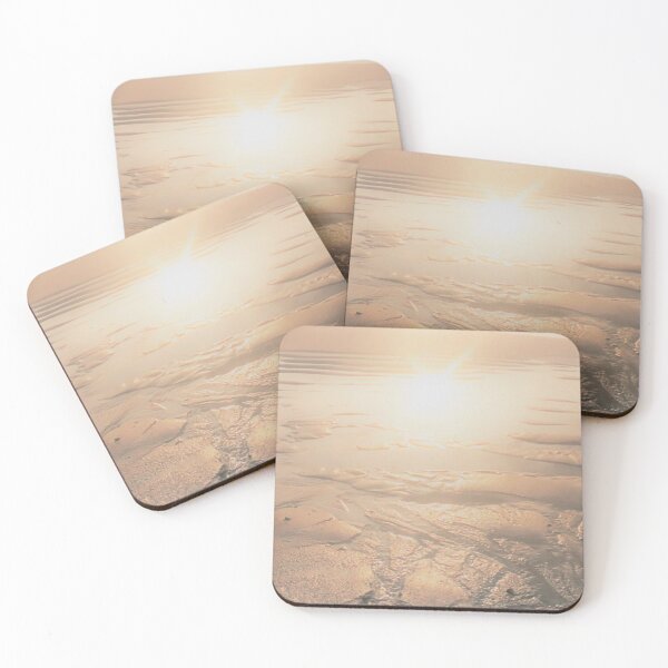 Item preview, Gold Sandy Sunset Beach designed and sold by hearthearts.
