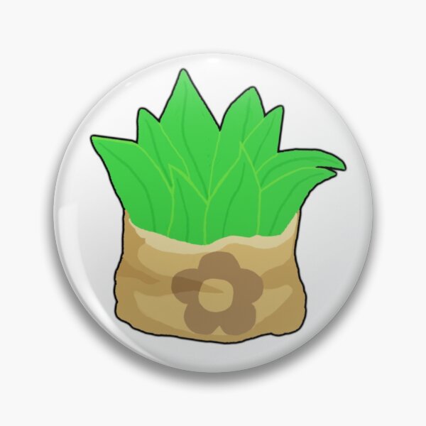 Item preview, ACNH - clump of weeds (Outlined) designed and sold by Bethany Casey.