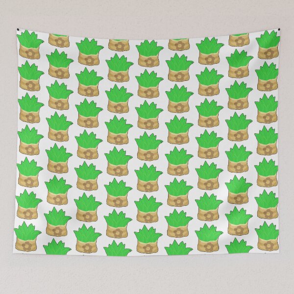Item preview, ACNH - clump of weeds (Outlined) designed and sold by Bethany Casey.