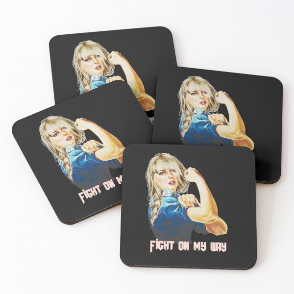 Item preview, Vintage Woman Fist Gesture Blond  designed and sold by thersant.