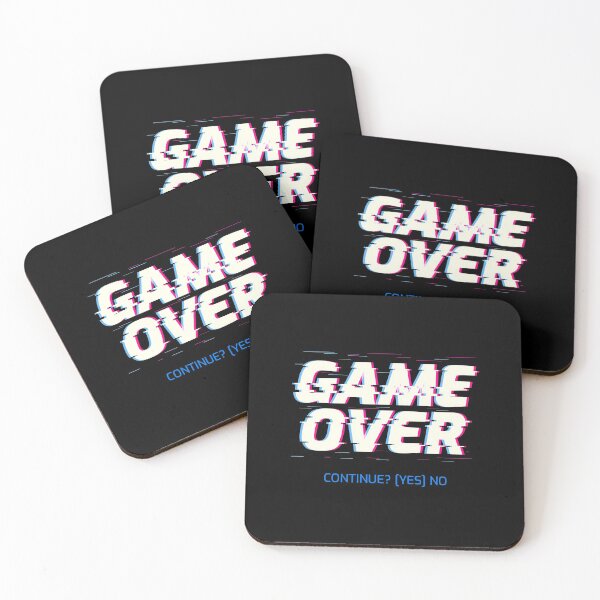 Item preview, Gamer Over l Gamers Never Quite l Restart l Respwan designed and sold by T1337.