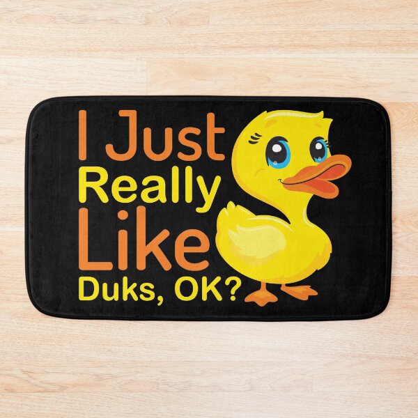 Item preview, I Just Really Like Ducks, Ok? - Funny Duck Saying designed and sold by B3N-arts.
