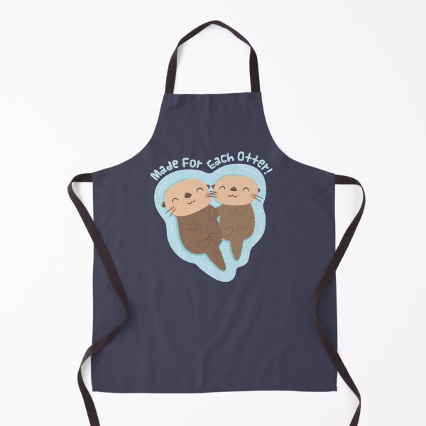 Item preview, Cute Sea Otters Holding Hands, Made For Each Otter designed and sold by rustydoodle.