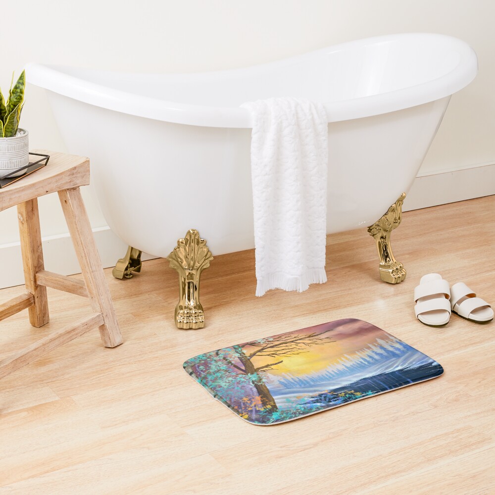 Item preview, Bath Mat designed and sold by sunnthreads.