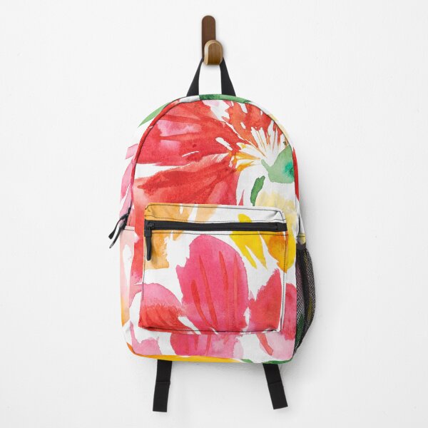 Item preview, Vibrant loose flower watercolors designed and sold by Ilze Lucero.