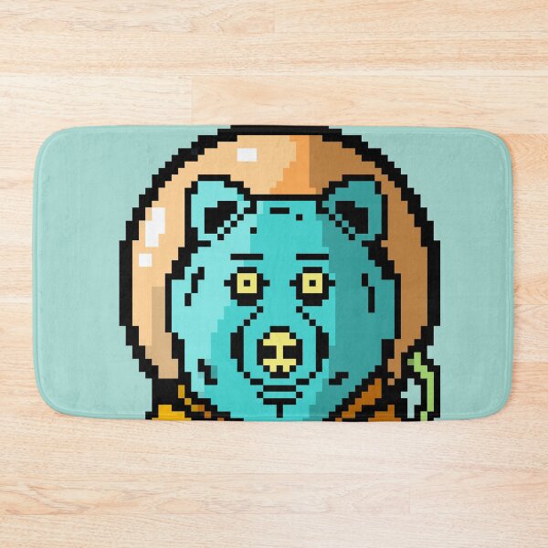 Item preview, Pixel Space Bear designed and sold by Spacepaprika.