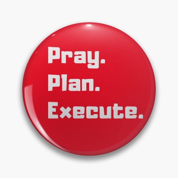 Item preview, Pray. Plan. Execute. designed and sold by myflyfaith.