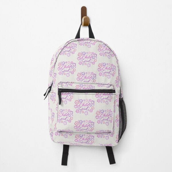 Item preview, Copy of I am a child of God - pink/purple flowers designed and sold by Heather Walton.