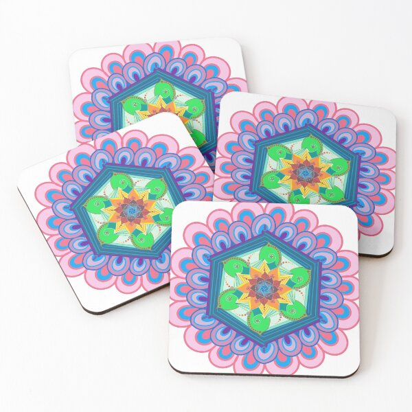 Item preview, Rainbow Mandala designed and sold by Orson’s Owl Originals.