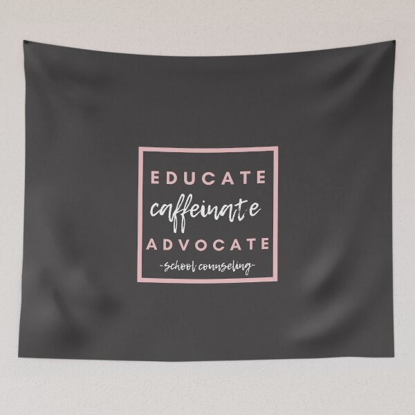 Item preview, Educate Caffeinate Educate School Counseling 2021 Gift  designed and sold by natalieritchie.