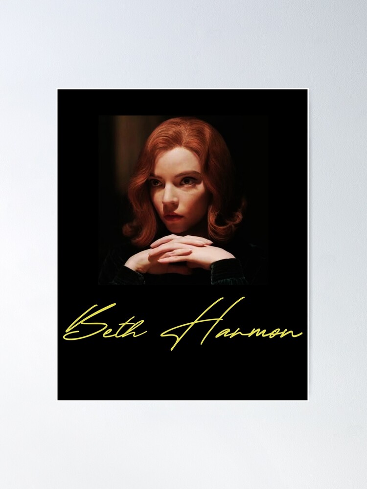 Beth Harmon Poster for Sale by miyakopny