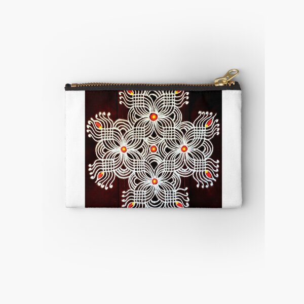 Item preview, Cosmic waves kolam designed and sold by HemaKrishna.